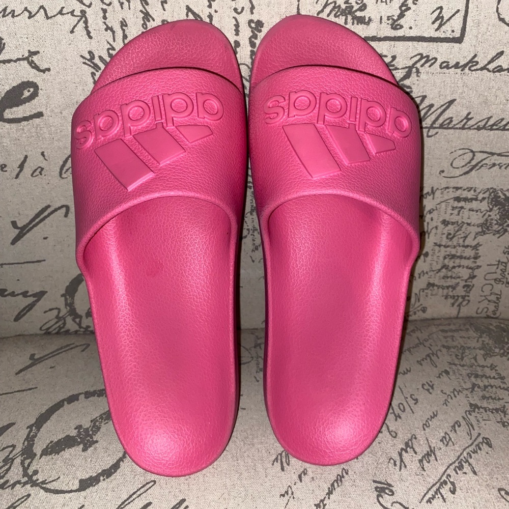 Adidas Unisex-Adult Adilette Aqua Slides (Pink Fusion) 12W 11M